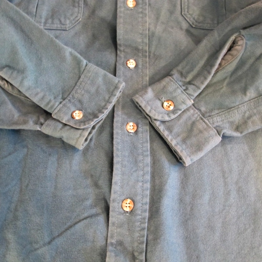 Vintage The‎ Sportsman's Guide Long Sleeve Button Up Shirt Men's L Made in USA - Picture 7 of 7